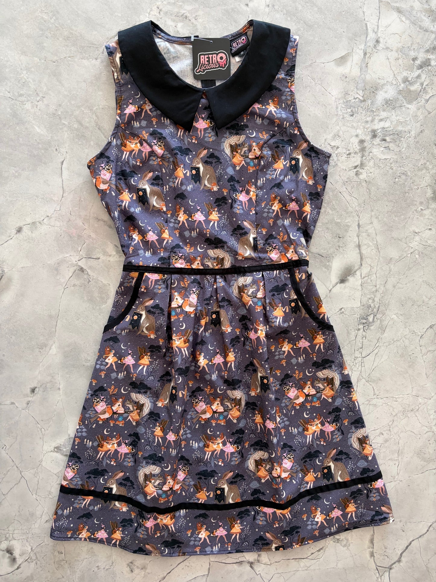 fairies collared dress Fairies Collared Dress view 3 (dress) - shop at us.meeeshop