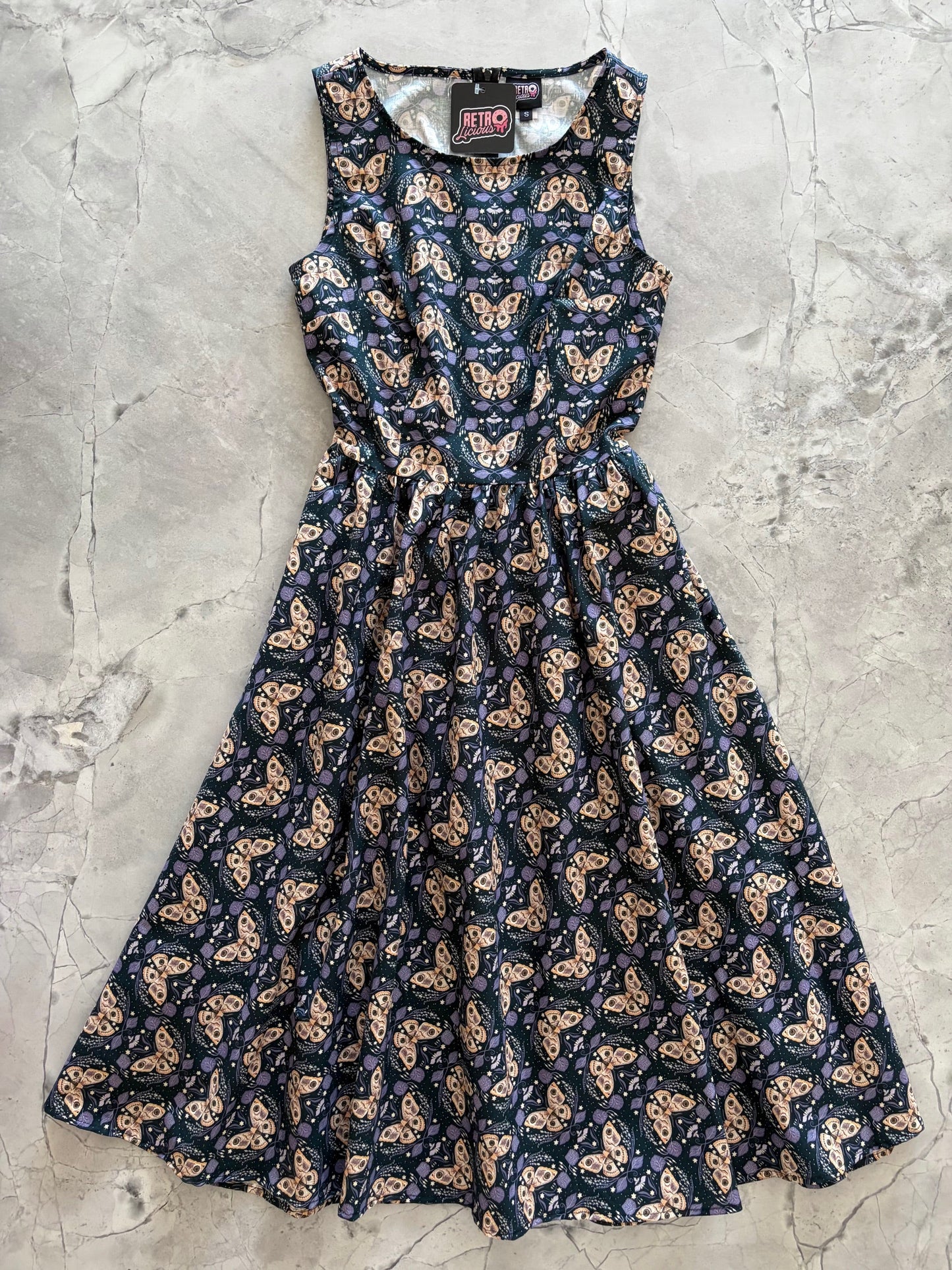 moth midi dress Moth Midi Dress view 3 (dress) - shop at us.meeeshop