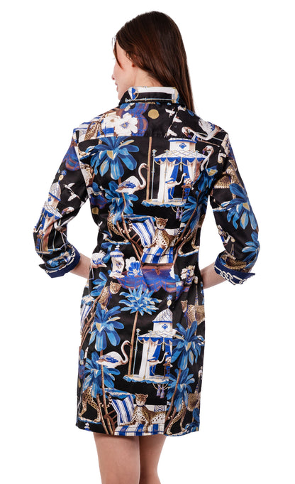 sag harbor navy Sag Harbor Navy Pavilion Print view 3 (piece) - shop at us.meeeshop