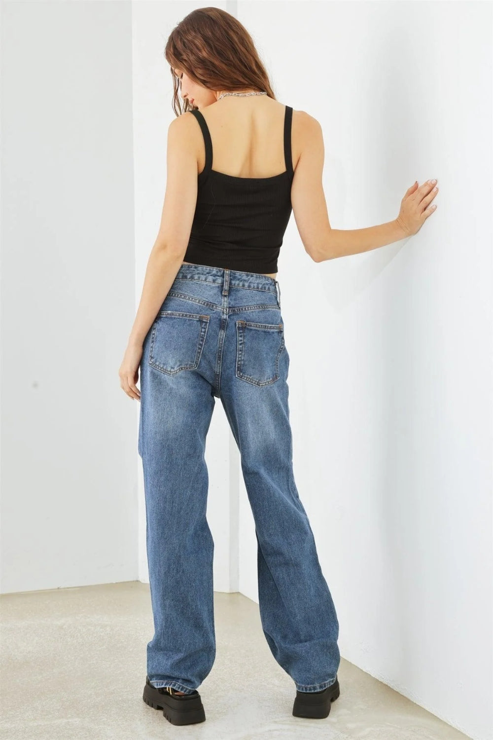 HAMMER COLLECTION Distressed High Waist Jeans | us.meeeshop