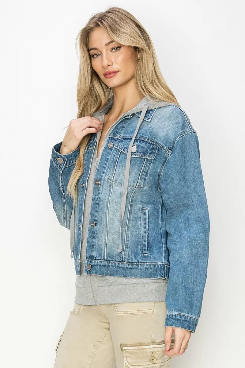 risen oversized hoodie Risen Oversized Hoodie Jacket view 3 (layer) - shop at us.meeeshop