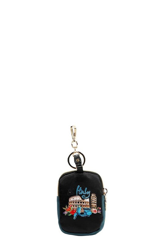 Nicole Lee USA Mini Coin Purse Keychain - us.meeeshop