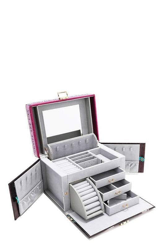 Nicole Lee USA Rhinestone Jewelry Box - us.meeeshop