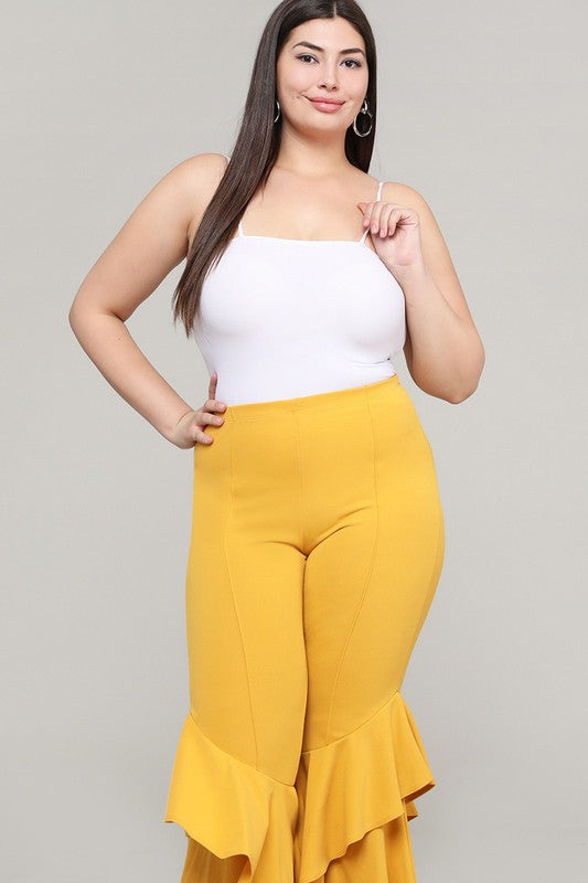 ruffled pants Ruffled Pants view 10 (bottom) - shop at us.meeeshop
