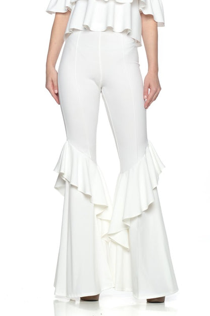 ruffled pants Ruffled Pants view 7 (bottom) - shop at us.meeeshop