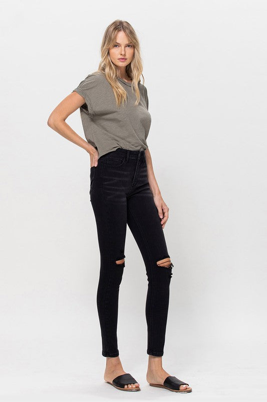 VERVET Super Soft High Rise Skinny Jeans | us.meeeshop