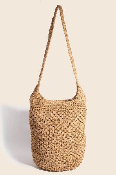 Fame Intricate Braided Hobo Shoulder Bag - us.meeeshop