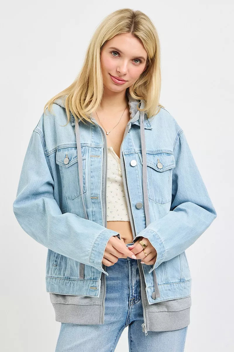 risen oversized hoodie Risen Oversized Hoodie Jacket view 4 (layer) - shop at us.meeeshop