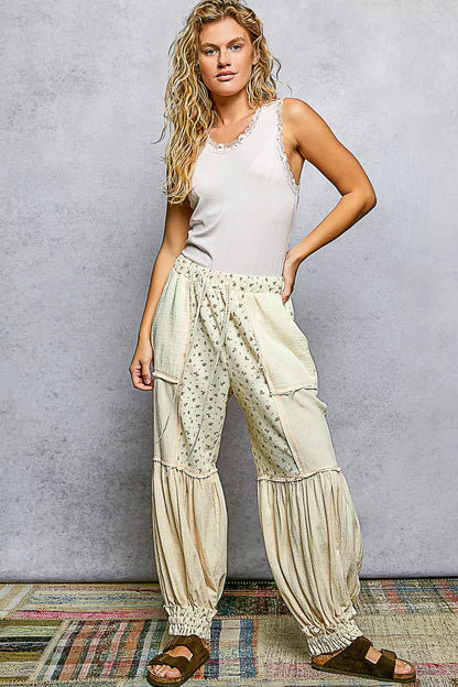pol round neck Pol Round Neck Cropped Tank with Lace Trim view 5 (top) - shop at us.meeeshop