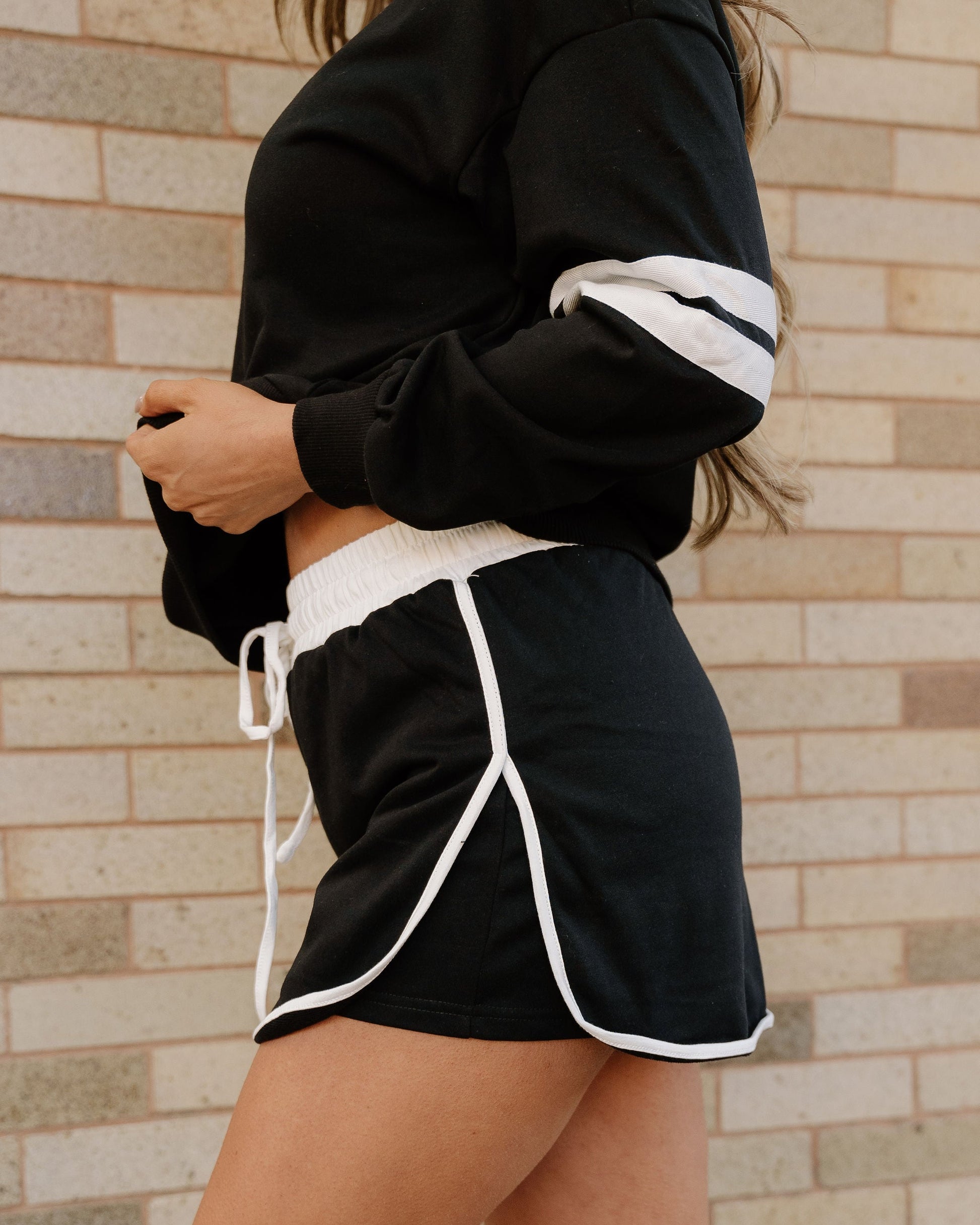 varsity skirt set Varsity Skirt Set - Black view 5 (skirt) - shop at us.meeeshop