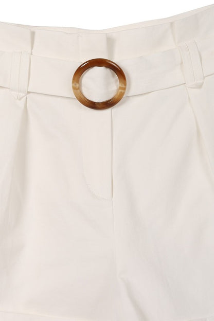 Lilou Belted Shorts | us.meeeshop
