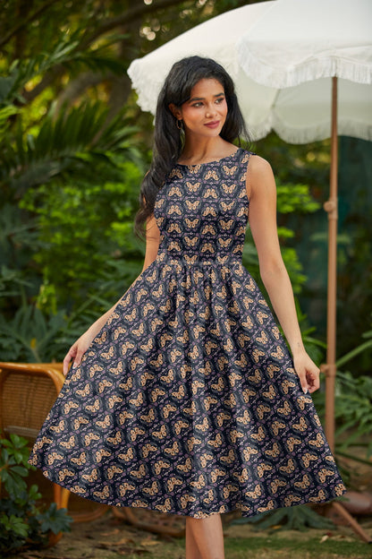 moth midi dress Moth Midi Dress view 5 (dress) - shop at us.meeeshop