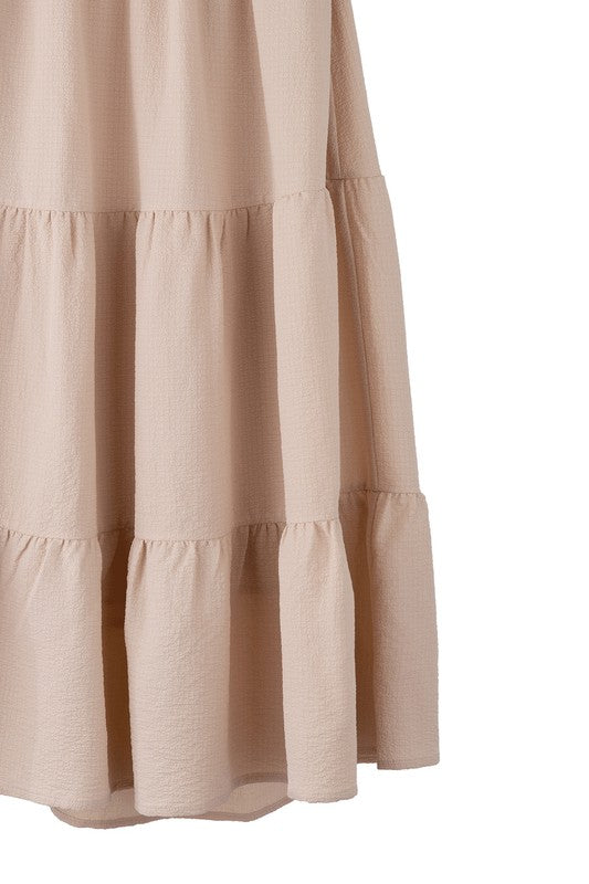 Lilou Tiered maxi skirt | us.meeeshop