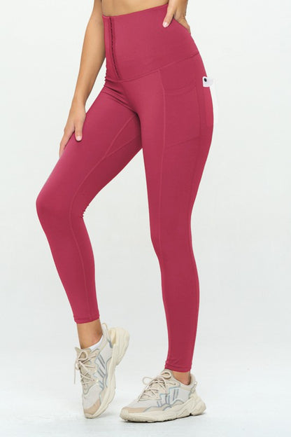 Corset leggings Soft Body Shaper with Pockets | us.meeeshop