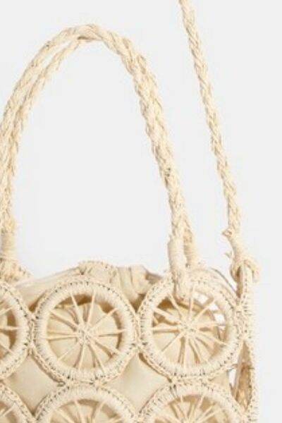 Fame Intricate Braided Wheels Crossbody Bag - us.meeeshop