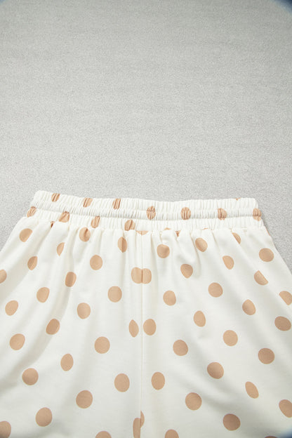 Zoey Pullover Patch Pocket Casual Shorts Set