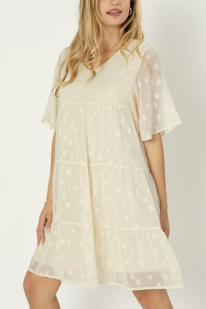 A line tiered dress us.meeeshop - Dresses