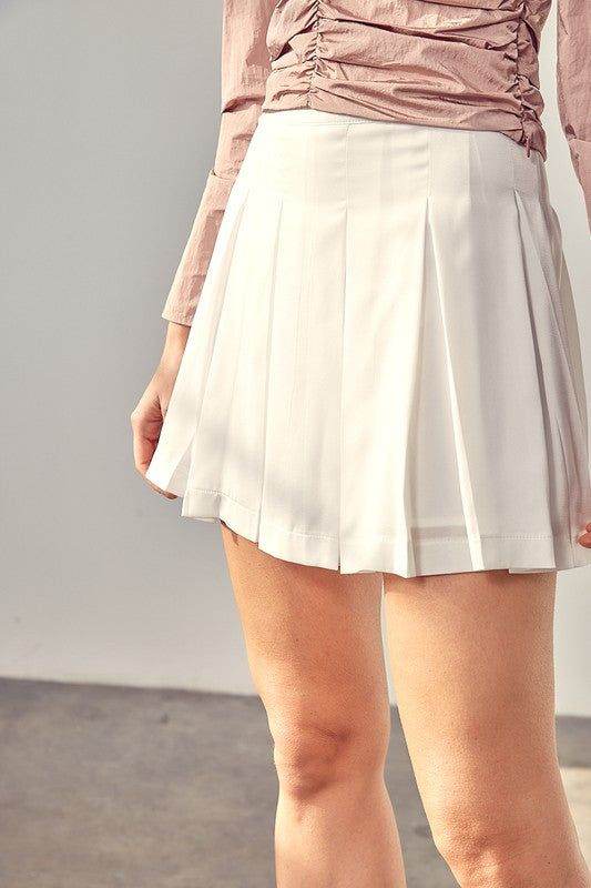 A Line Mini Skort - us.meeeshop