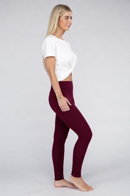 Women's Active Leggings Featuring Concealed Pockets - us.meeeshop