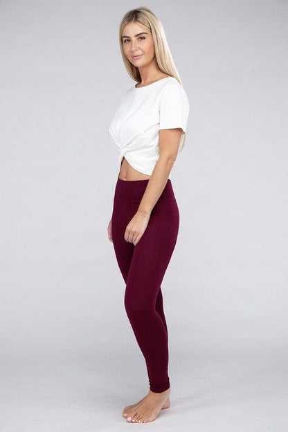 Women's Active Leggings Featuring Concealed Pockets - us.meeeshop