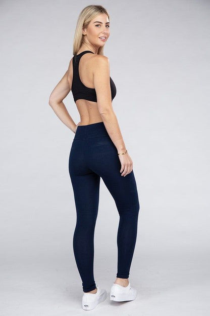 Women's Active Leggings Featuring Concealed Pockets - us.meeeshop