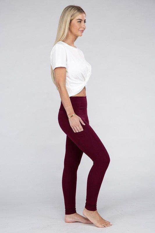 Active Leggings Featuring Concealed Pockets - us.meeeshop