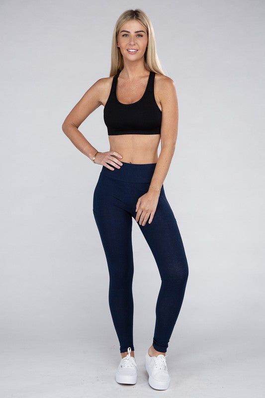 Active Leggings Featuring Concealed Pockets - us.meeeshop