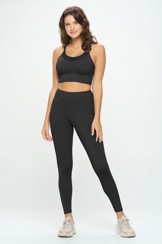 Activewear Set Top and Leggings us.meeeshop - 