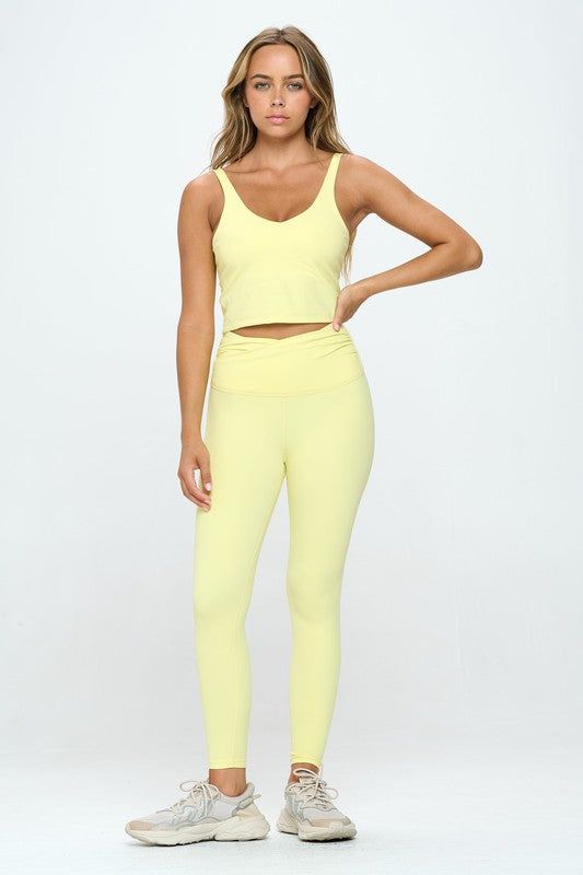 Activewear Set Top and Leggings - us.meeeshop