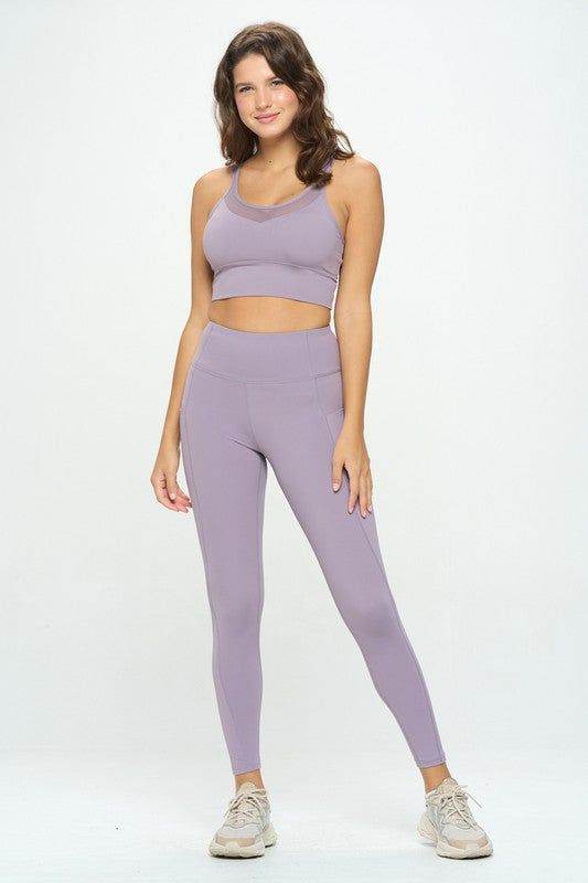 Activewear Set Top and Leggings - us.meeeshop