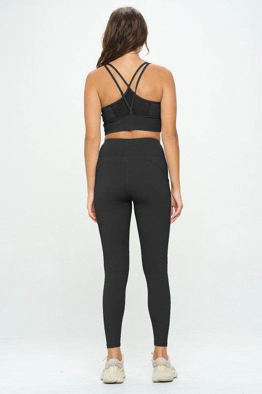 Activewear Set Top and Leggings - us.meeeshop