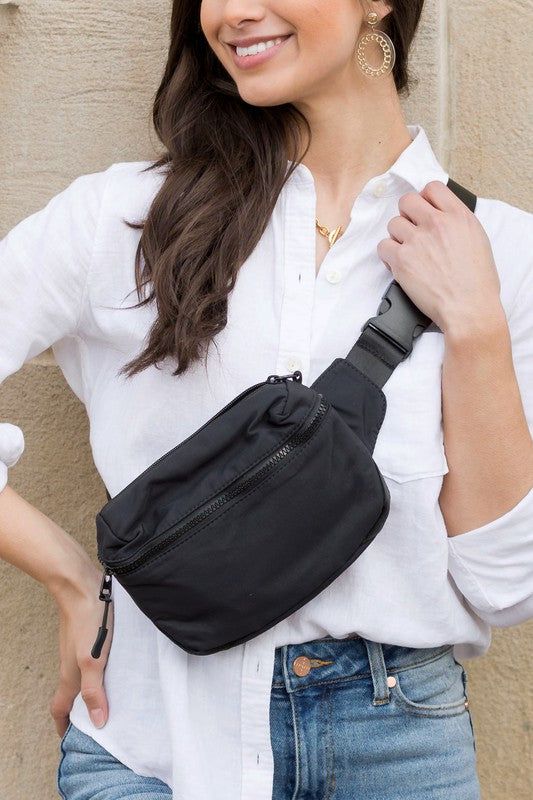 Adventurer Nylon Sling Belt Bag - us.meeeshop