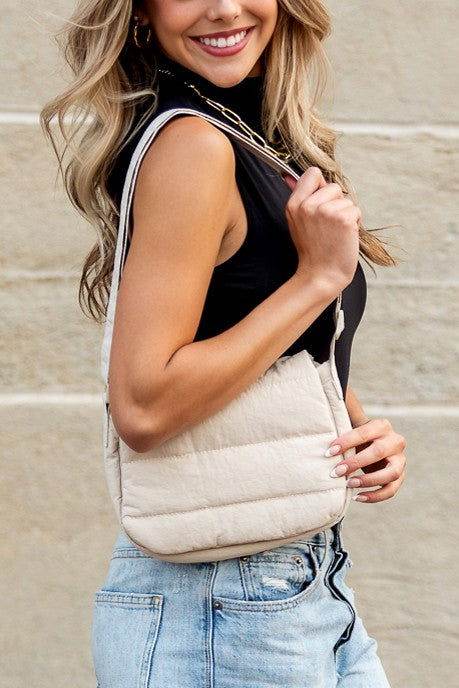 Afton Foldover Quilted Crossbody - us.meeeshop