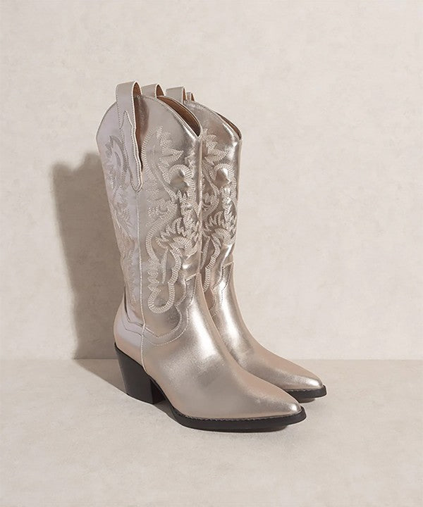 Amaya-Classic Western Boots us.meeeshop - Shoes