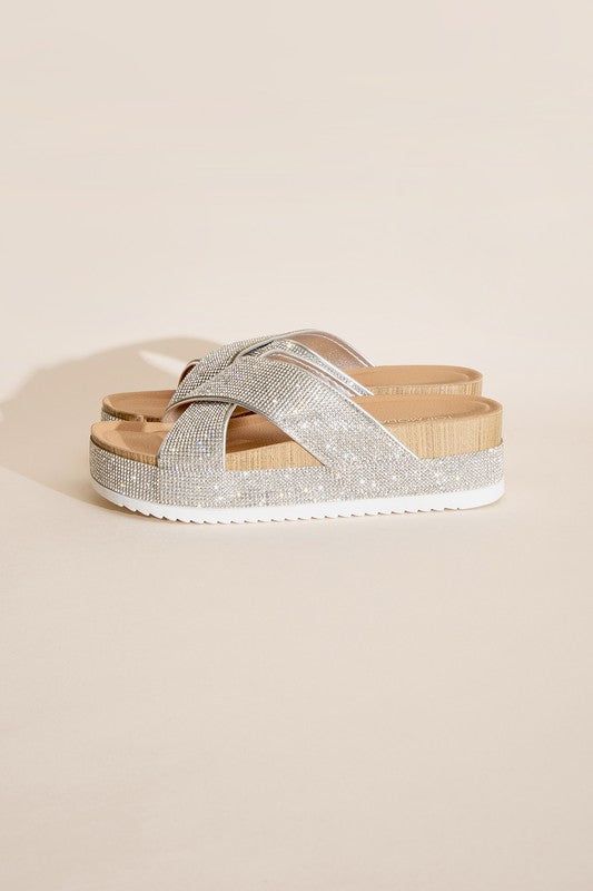 Apollo-1 Rhinestone Slides us.meeeshop - 