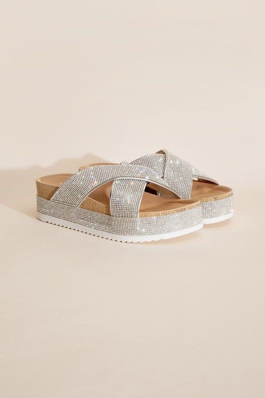 Apollo-1 Rhinestone Slides us.meeeshop - 