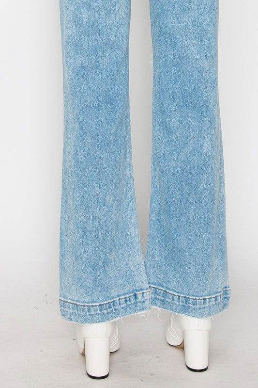 Artemis Vintage 90'S Vintage Stretch Wide Jeans In Light us.meeeshop - 