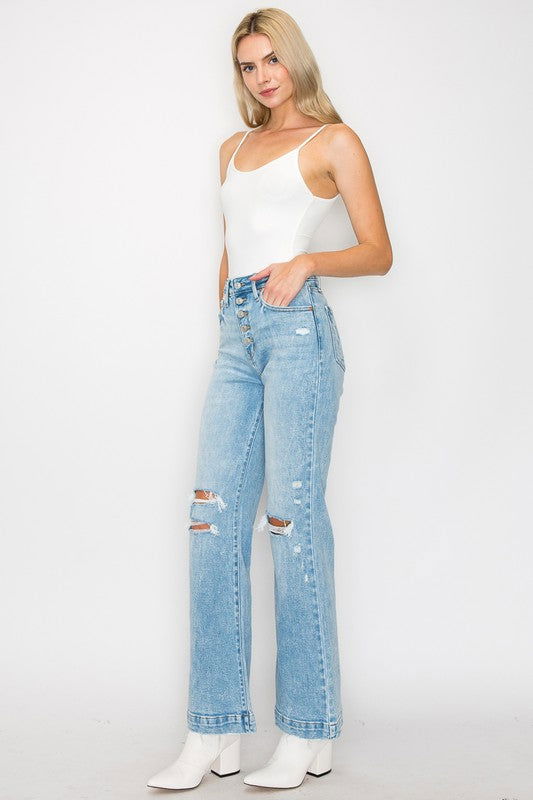 Artemis Vintage 90'S Vintage Stretch Wide Jeans us.meeeshop - 