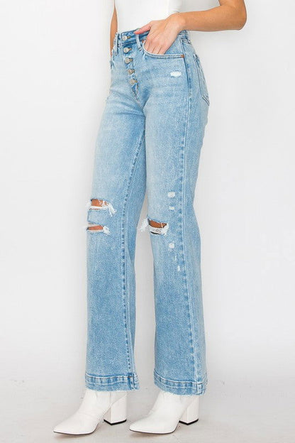 Artemis Vintage 90'S Vintage Stretch Wide Jeans us.meeeshop - 