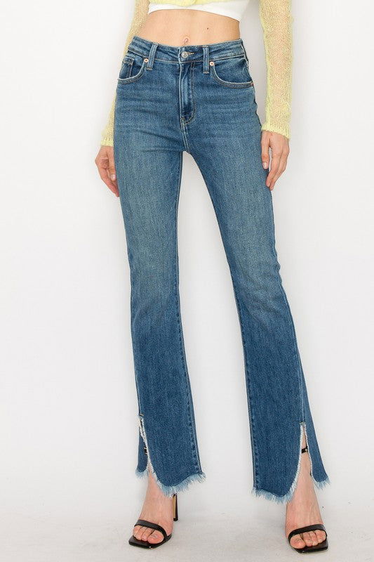 Artemis Vintage High Rise Boot Cut Jeans us.meeeshop - Pants