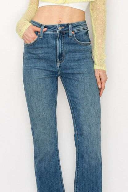 Artemis Vintage High Rise Boot Cut Jeans us.meeeshop - 