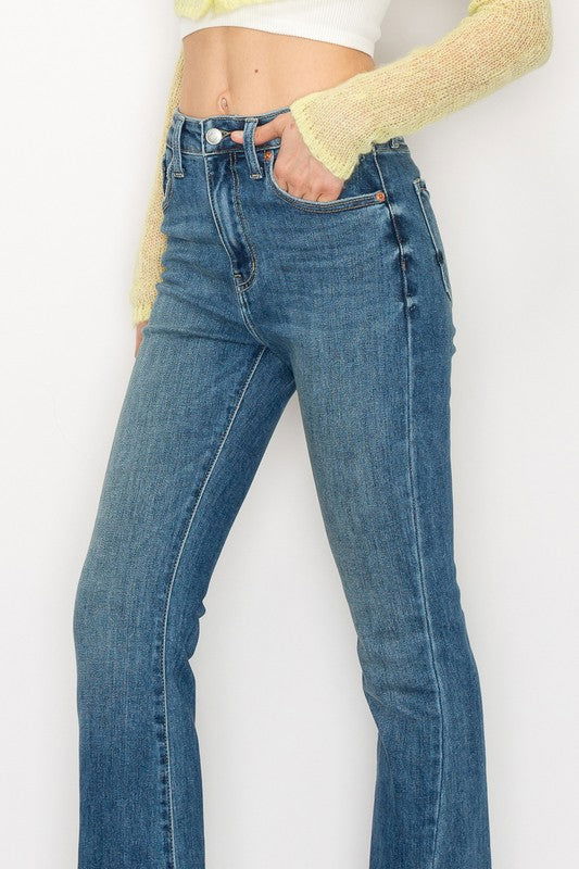 Artemis Vintage High Rise Boot Cut Jeans us.meeeshop - 