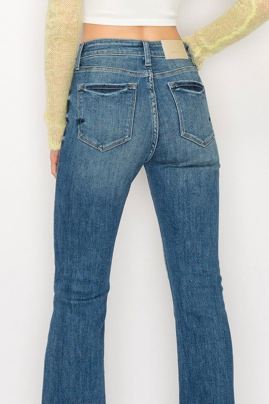 Artemis Vintage High Rise Boot Cut Jeans us.meeeshop - 