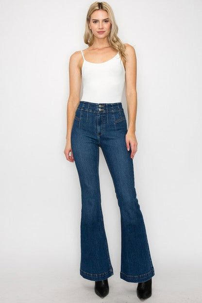 Artemis Vintage High Rise Modern Flare Jeans us.meeeshop - 