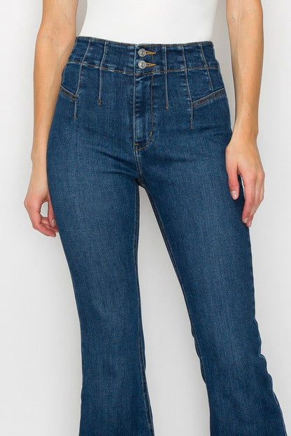 Artemis Vintage High Rise Modern Flare Jeans us.meeeshop - 