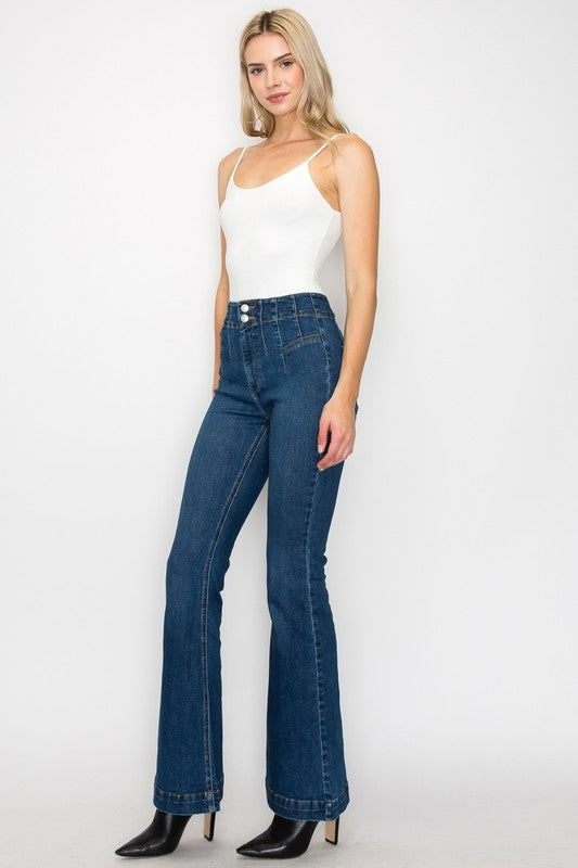 Artemis Vintage High Rise Modern Flare Jeans us.meeeshop - 