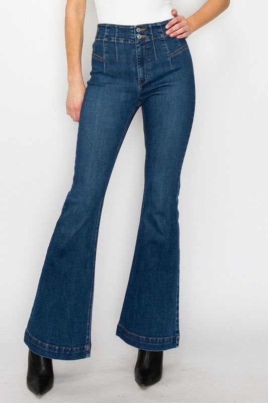 Artemis Vintage High Rise Modern Flare Jeans us.meeeshop - 