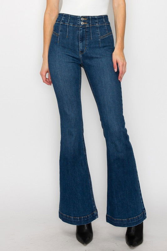 Artemis Vintage High Rise Modern Flare Jeans us.meeeshop - 