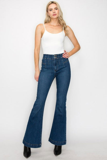 Artemis Vintage High Rise Modern Flare Jeans us.meeeshop - 