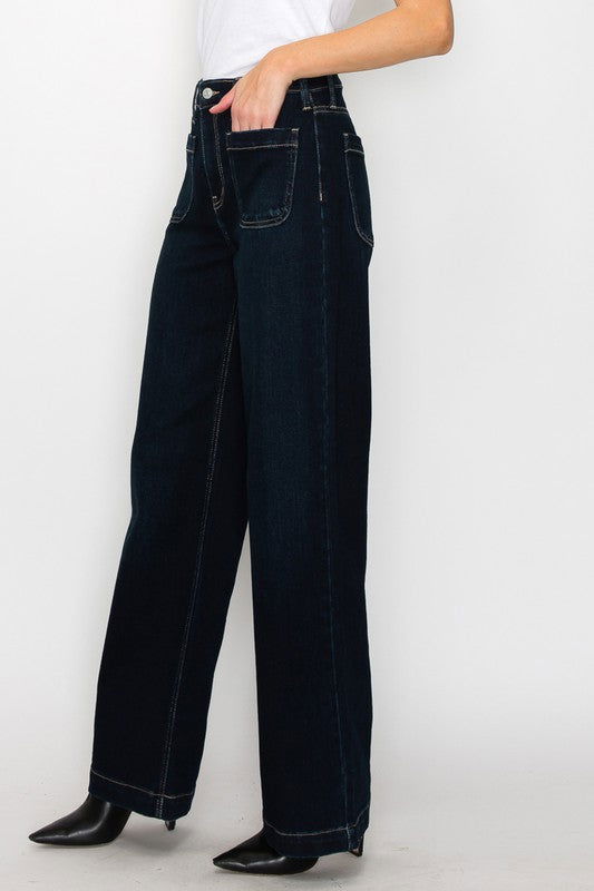 Artemis Vintage High Rise Modern Wide Jeans us.meeeshop - 